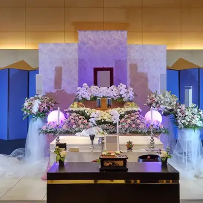 シンワで葬儀を行なった写真