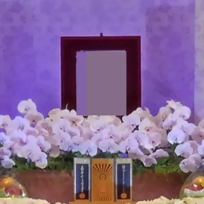 シンワで葬儀を行なった写真