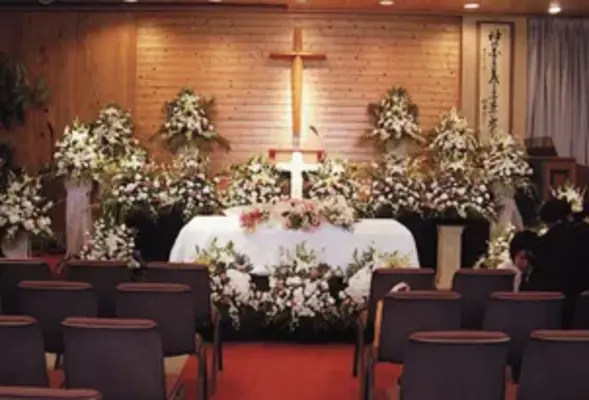 クリスチャンセレモニー　株式会社さいわい企画で葬儀を行なった写真