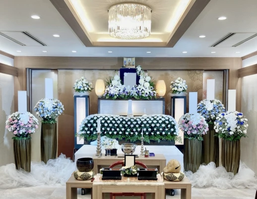 葬儀のシオンで葬儀を行なった写真