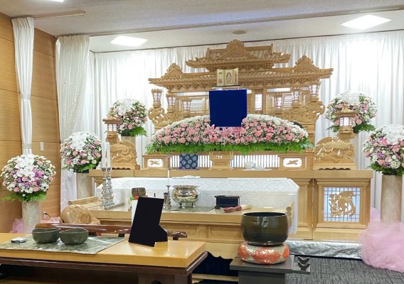 葬儀のシオンで葬儀を行なった写真