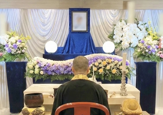 葬儀のシオンで葬儀を行なった写真