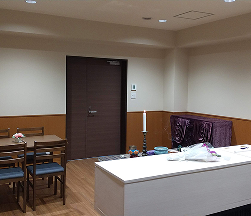 24時間365日受け入れ可能な安置施設