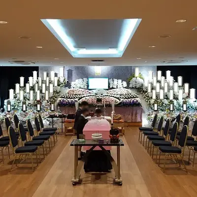 イヨダ（イヨダ小田原会館）で葬儀を行なった写真