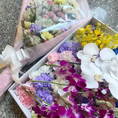 華セレモニーで葬儀を行なった写真