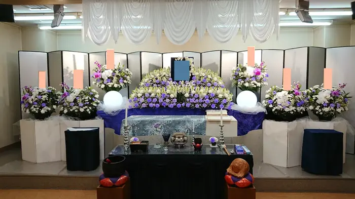 家族葬相談センターで葬儀を行なった写真