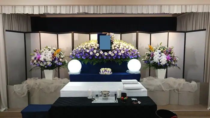 家族葬相談センターで葬儀を行なった写真