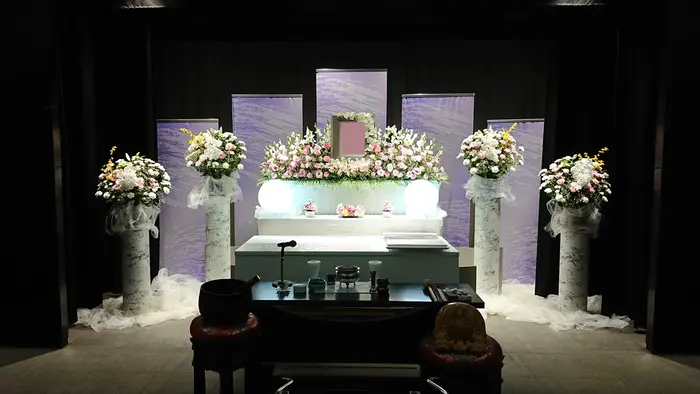 家族葬相談センターで葬儀を行なった写真