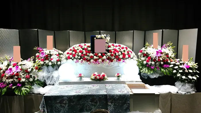 家族葬相談センターで葬儀を行なった写真