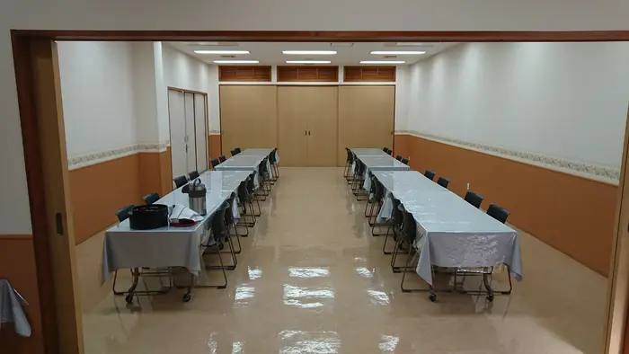 小西斎場で葬儀を行なった写真