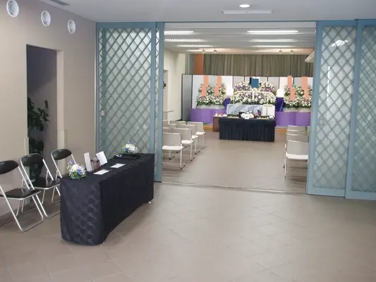 勧行寺で葬儀を行なった写真