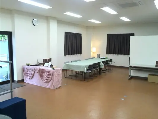 旭斎場で葬儀を行なった写真