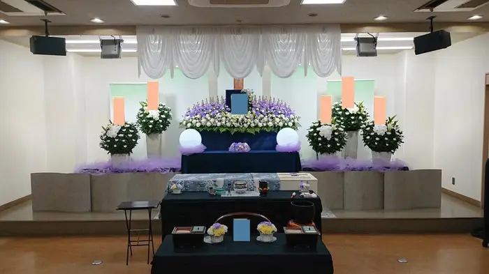 家族葬相談センターで葬儀を行なった写真