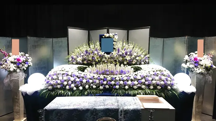 家族葬相談センターで葬儀を行なった写真