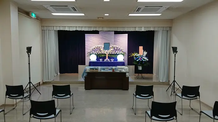 家族葬相談センターで葬儀を行なった写真