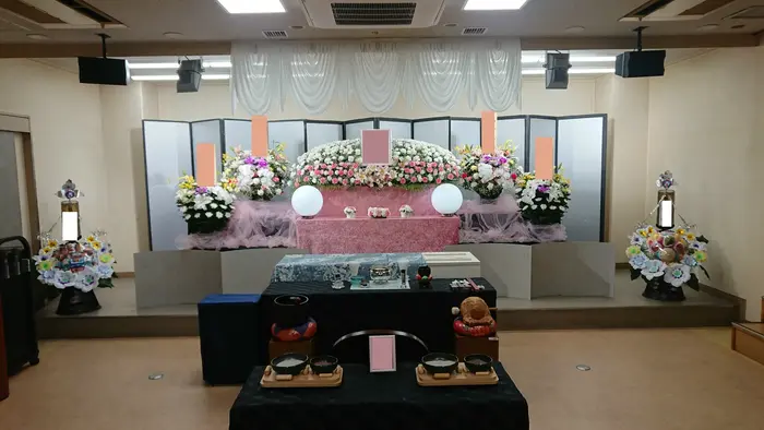 家族葬相談センターで葬儀を行なった写真