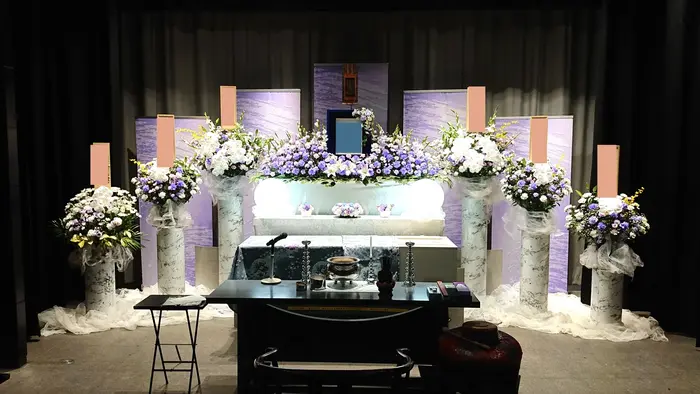 家族葬相談センターで葬儀を行なった写真