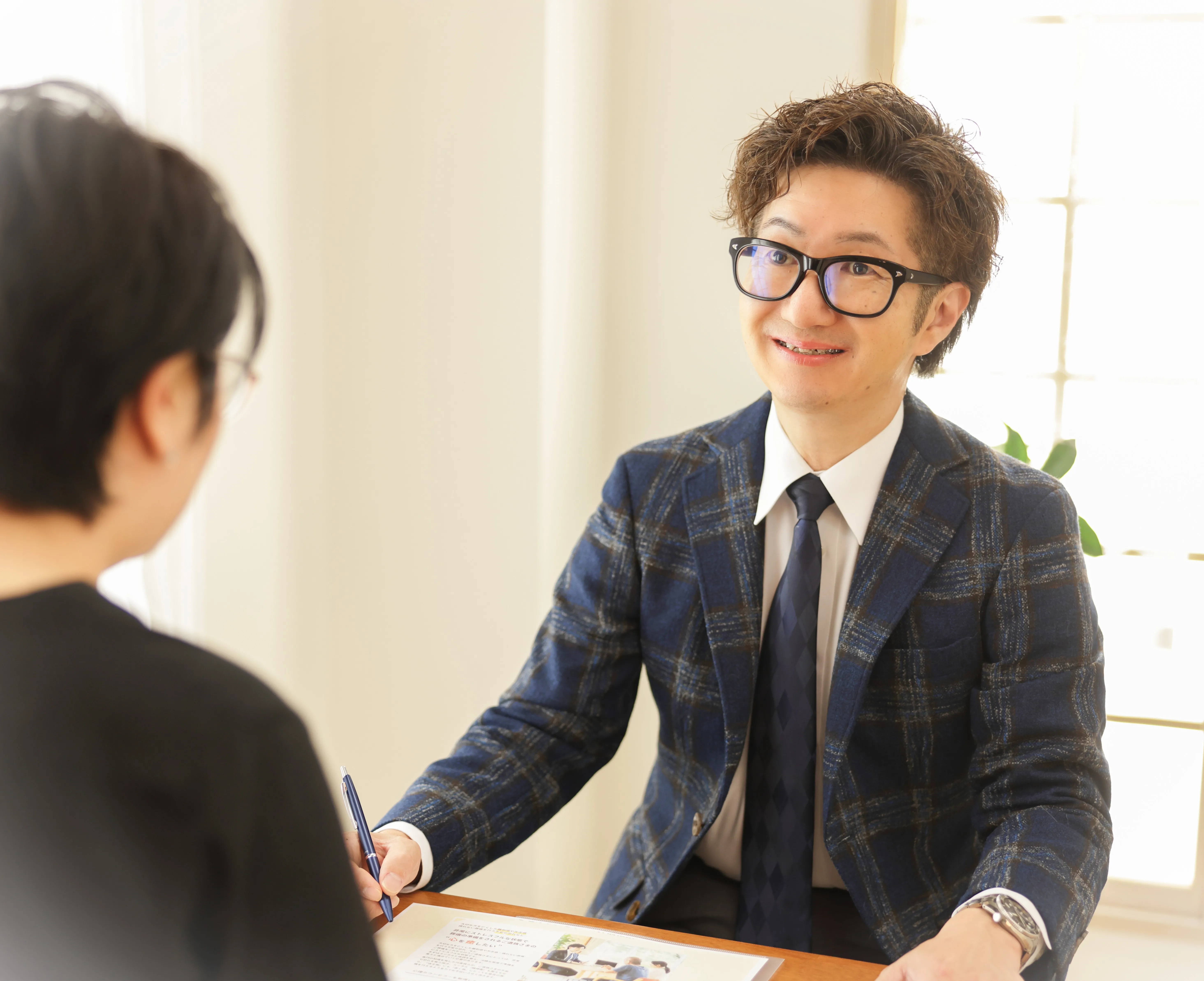 電話で安心させてくれるスタッフ