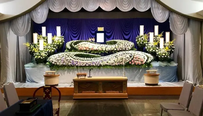 神奈川メモリアルで葬儀を行なった写真