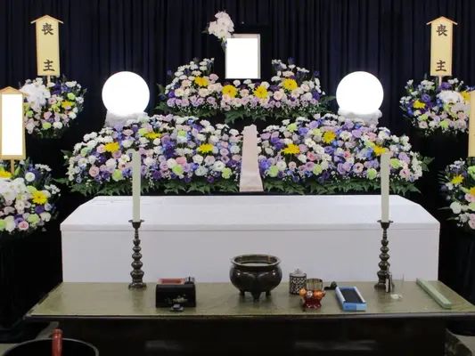 神奈川メモリアルで葬儀を行なった写真