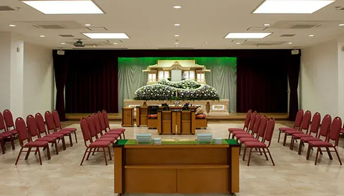 平安会館さいわいで葬儀を行なった写真