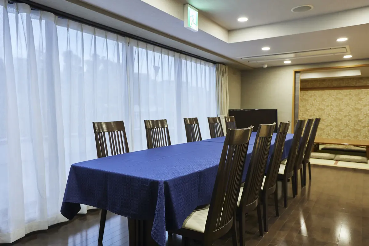 設備の整った会館