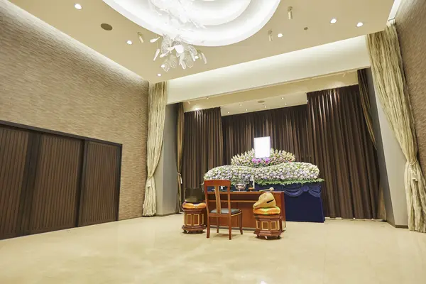 平安会館みやまえだいらで葬儀を行なった写真