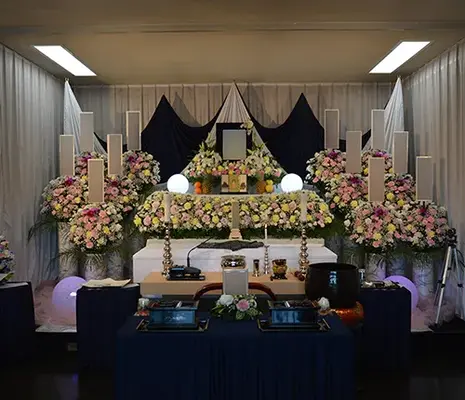 メモリアルヨーコー神奈川支社で葬儀を行なった写真