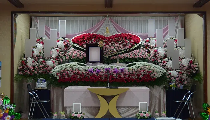 メモリアルヨーコー神奈川支社で葬儀を行なった写真