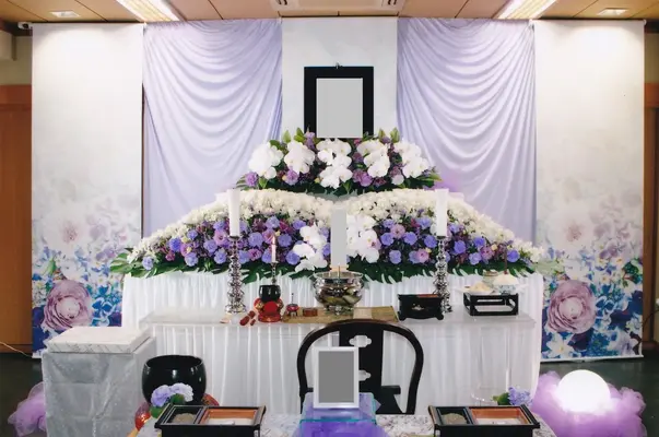 総合葬祭 蓮美典礼で葬儀を行なった写真