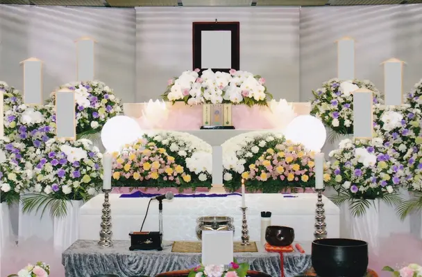 総合葬祭 蓮美典礼で葬儀を行なった写真