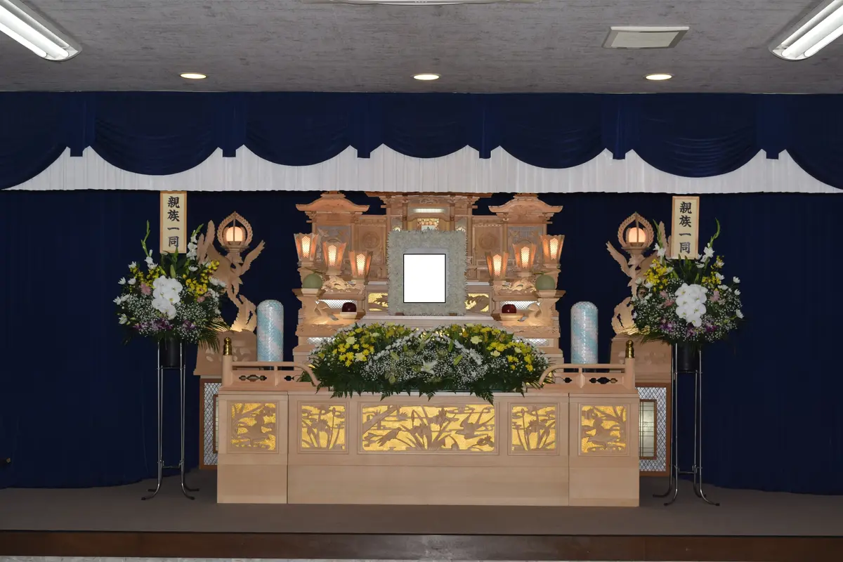 家族葬生花祭壇SSプラン