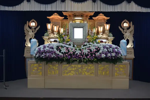 松下葬祭(さくらホール)で葬儀を行なった写真