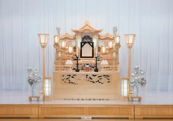 家族葬ホール馬絹会館で葬儀を行なった写真