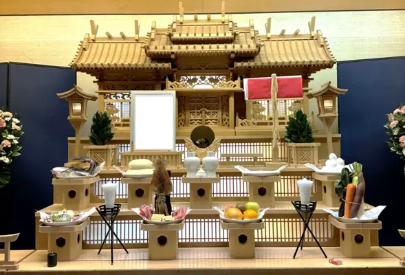 ひかりセレモニーで葬儀を行なった写真