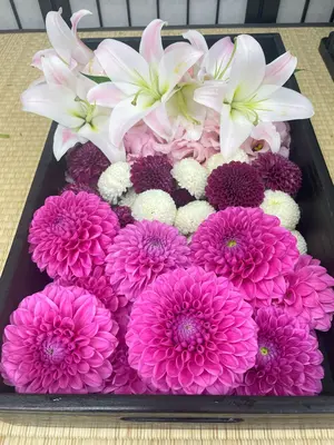 ひかりセレモニーで葬儀を行なった写真