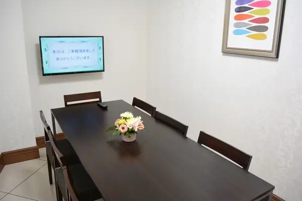 相武台ほうさい殿で葬儀を行なった写真