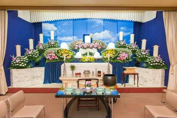 横浜セレモ（セレモホール新杉田）で葬儀を行なった写真