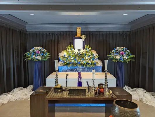 葬儀メモリアルセンターで葬儀を行なった写真