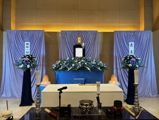 葬儀メモリアルセンターで葬儀を行なった写真