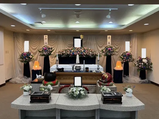 葬儀メモリアルセンターで葬儀を行なった写真