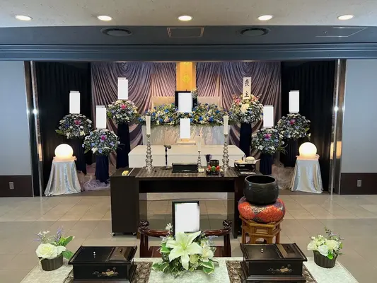 葬儀メモリアルセンターで葬儀を行なった写真