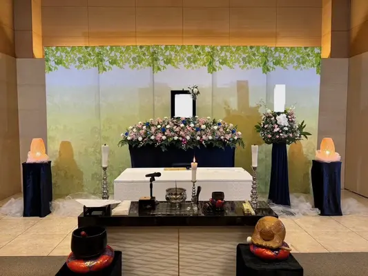 葬儀メモリアルセンターで葬儀を行なった写真