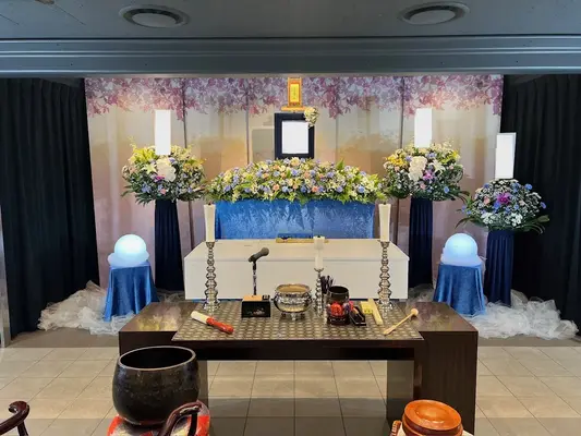 葬儀メモリアルセンターで葬儀を行なった写真