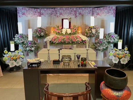 葬儀メモリアルセンターで葬儀を行なった写真