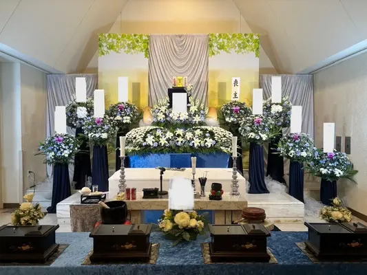 葬儀メモリアルセンターで葬儀を行なった写真