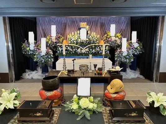 葬儀メモリアルセンターで葬儀を行なった写真