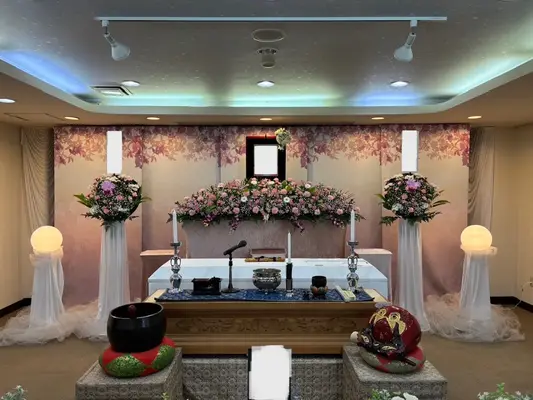 葬儀メモリアルセンターで葬儀を行なった写真