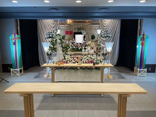 葬儀メモリアルセンターで葬儀を行なった写真