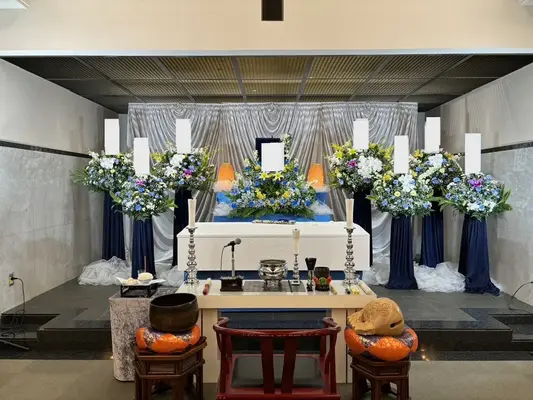 葬儀メモリアルセンターで葬儀を行なった写真